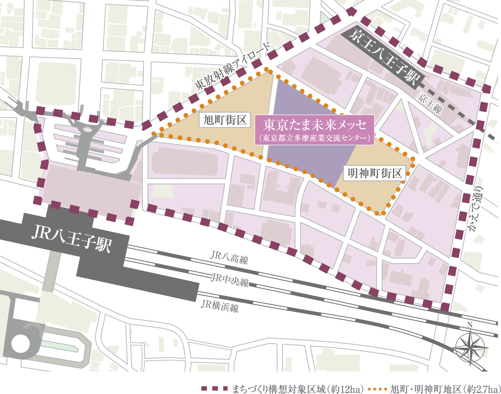 まちづくり構想対象区域