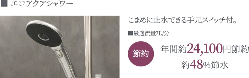 エコアクアシャワー