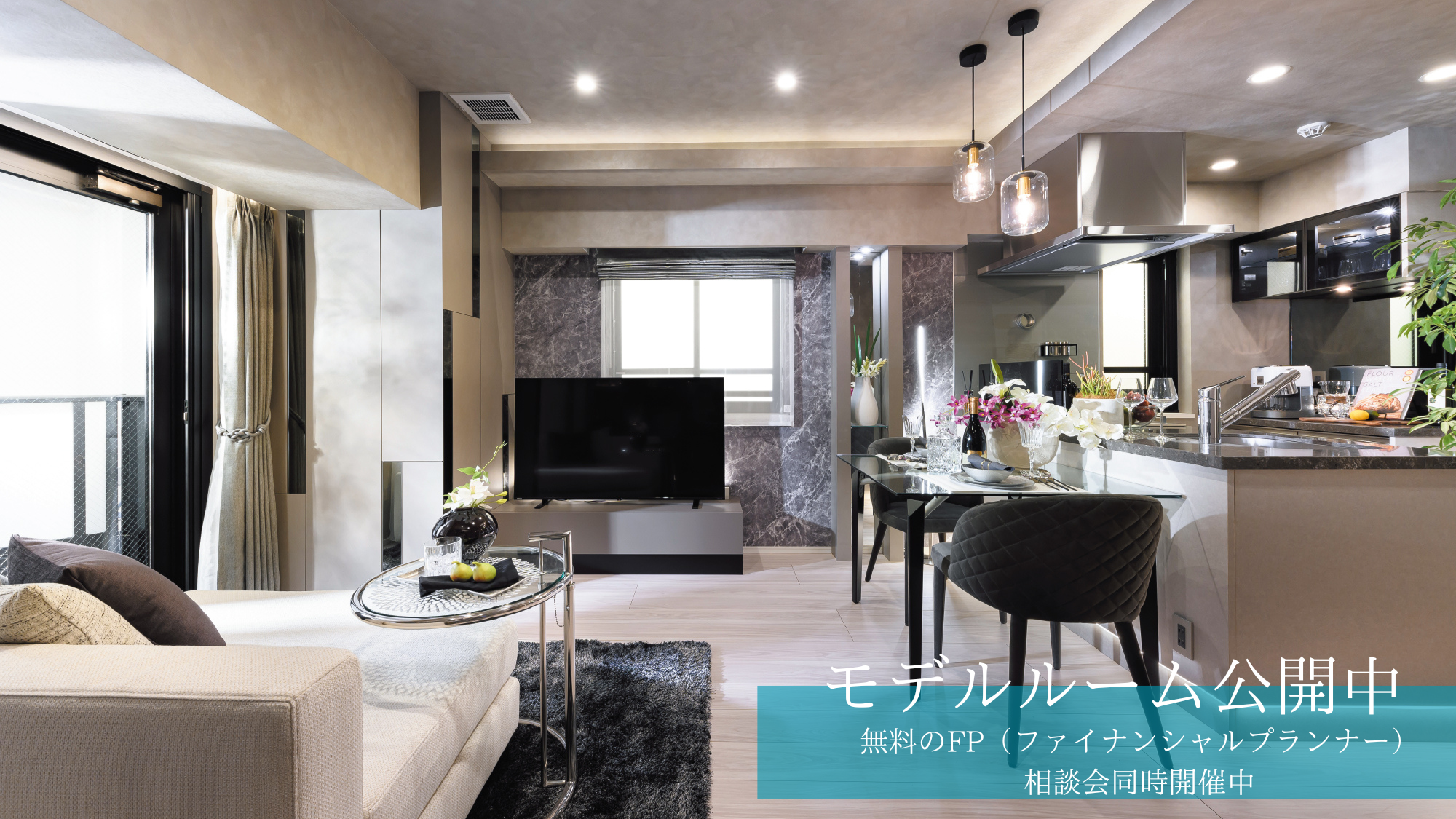 モデルルーム公開中