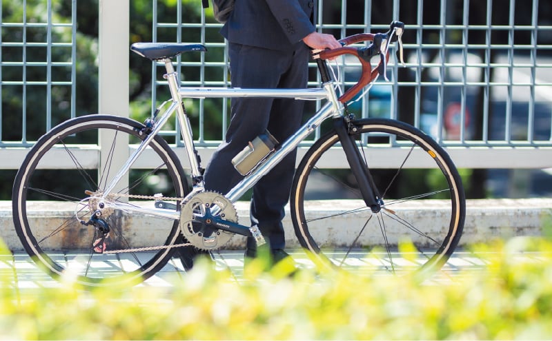 劣化や汚れを防ぐ 屋根付駐輪場200％以上設置