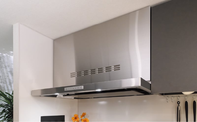 整流板付レンジフード