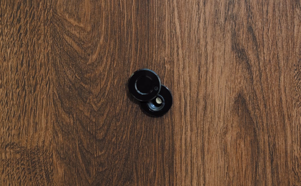 ふた付ドアアイ