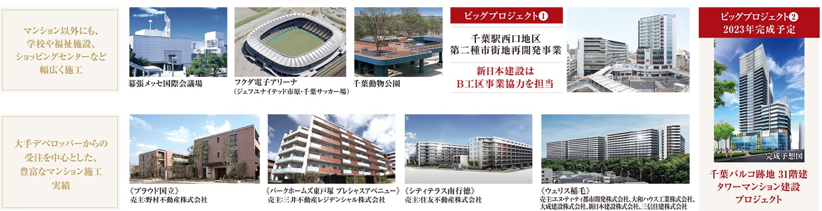 クラフトマンシップを貫き50年超。総合建設企業ならではの安心をお届けします。