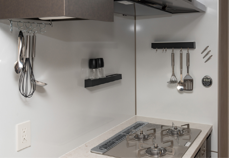 ホーロー製キッチンパネル