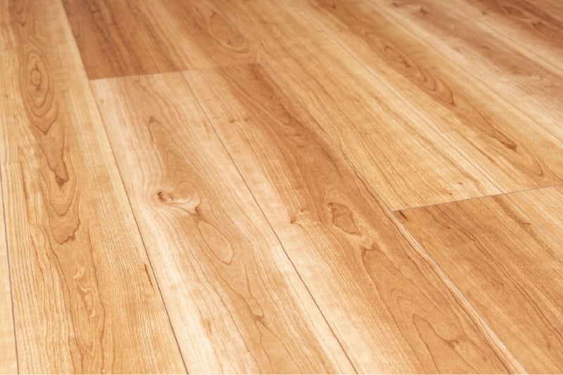 ワックスフリーのフローリング