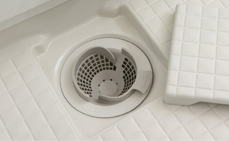 パッとくるりんポイ排水口