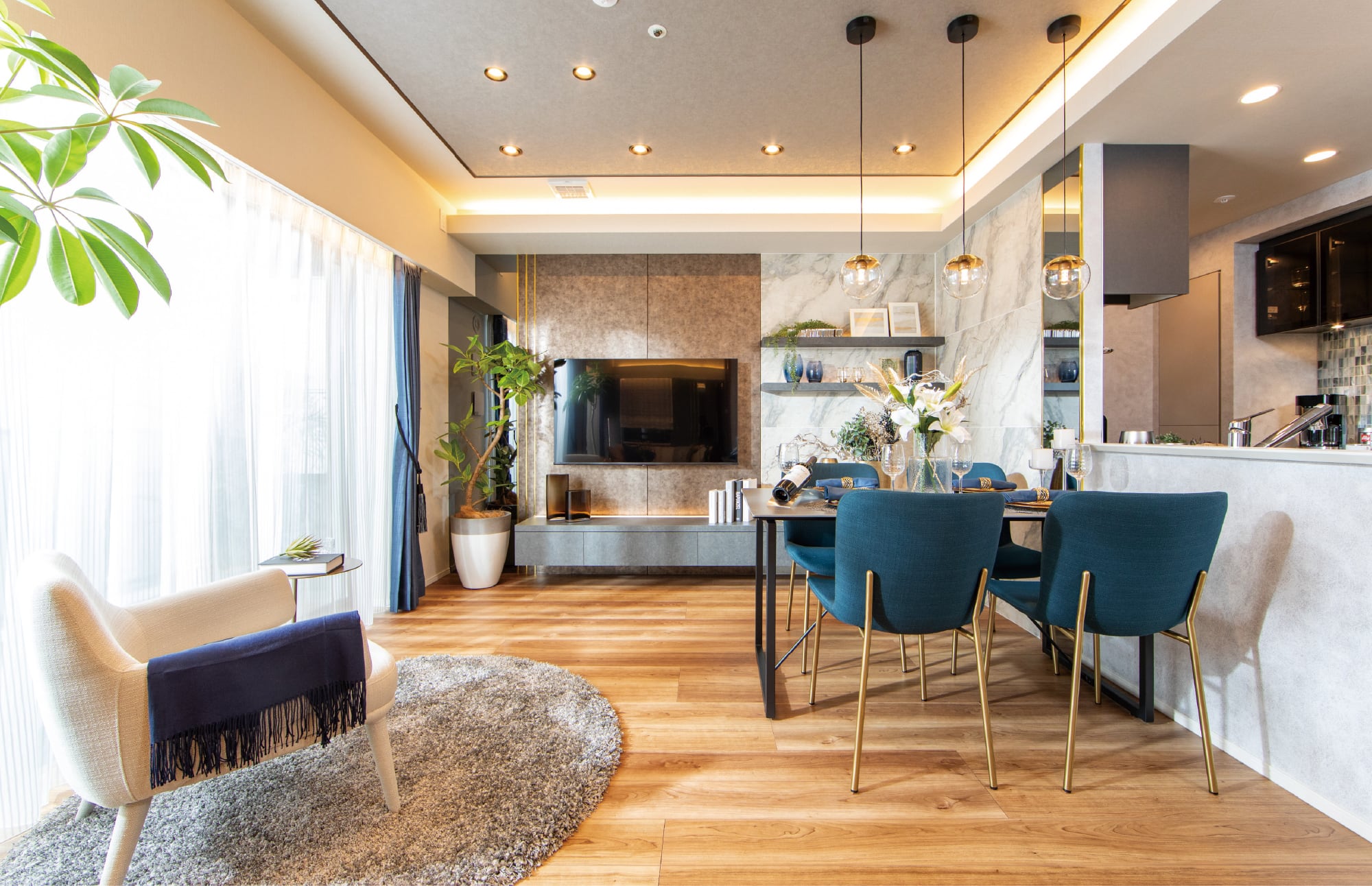 LIVING DINING