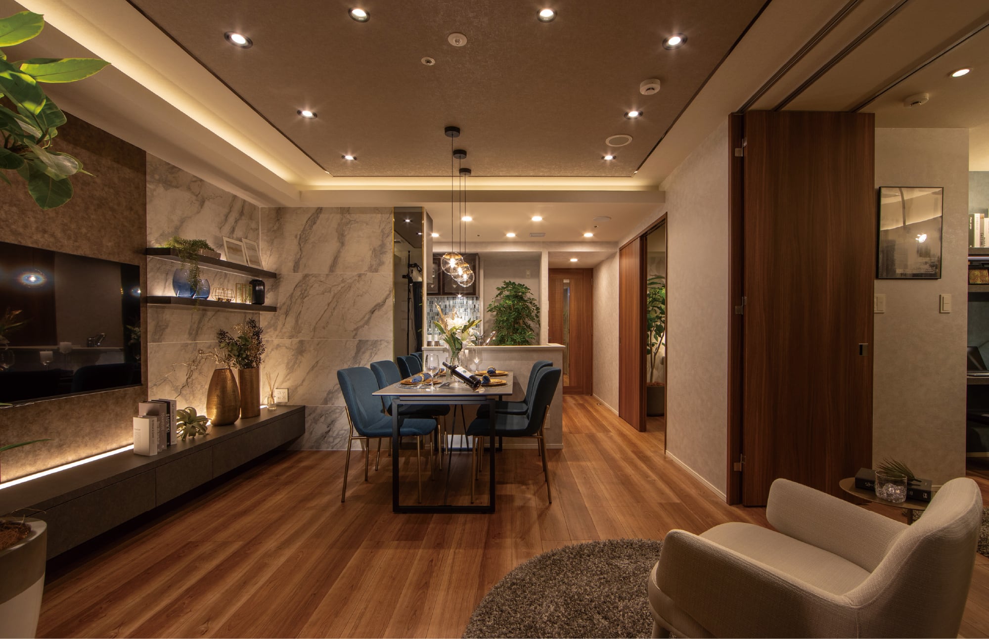 LIVING DINING