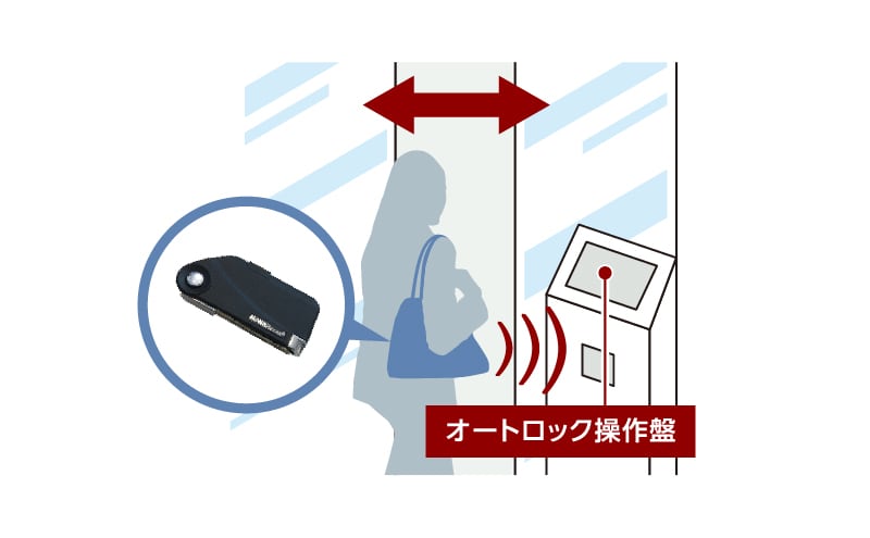 オートロックハンズフリー開錠