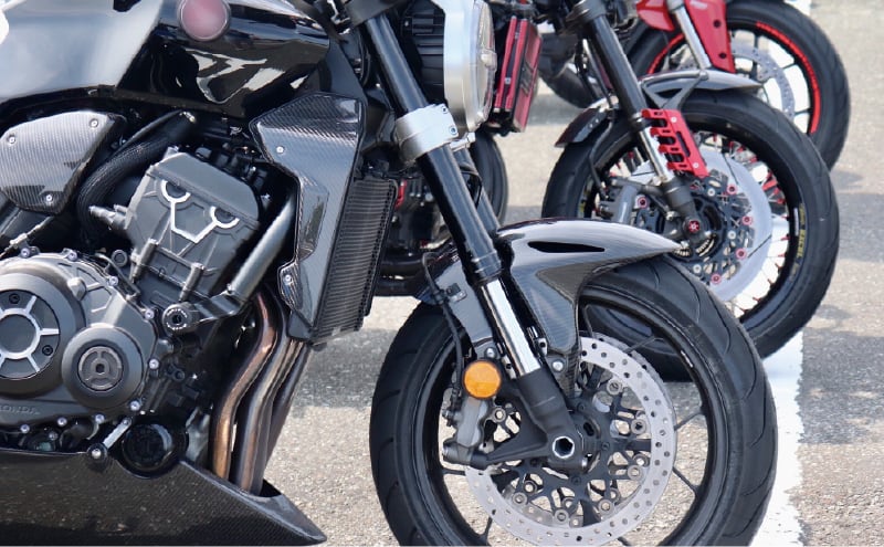 バイク置場