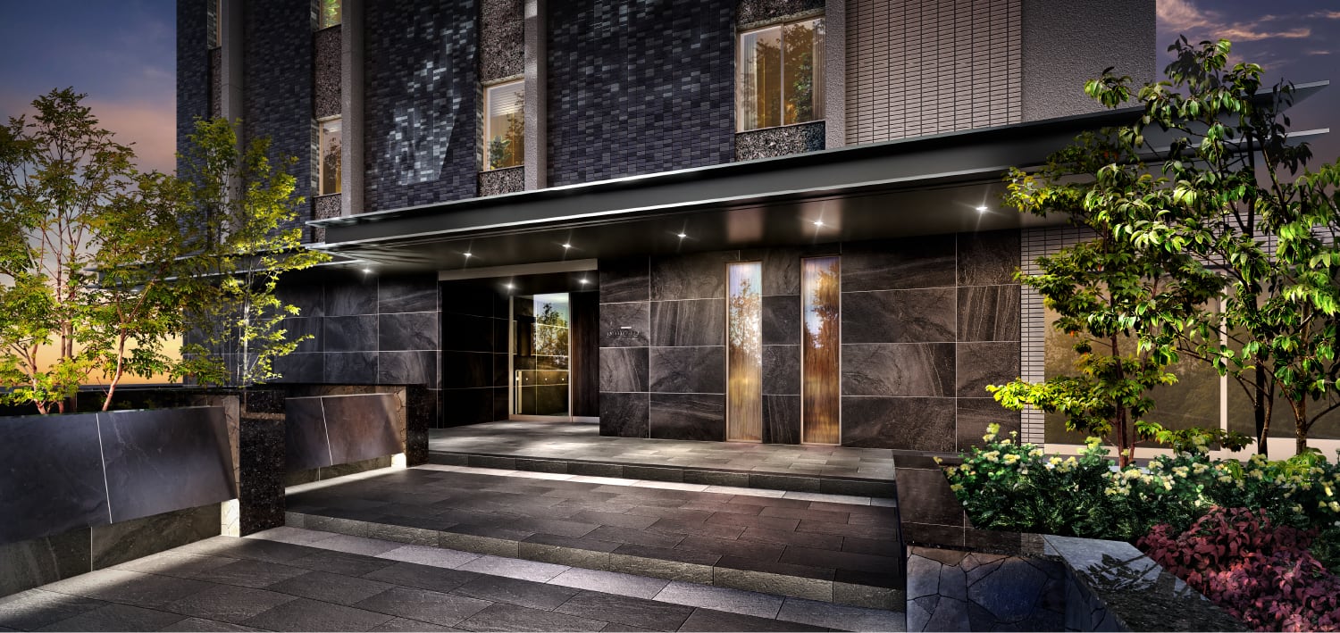 エントランスアプローチ完成予想CG