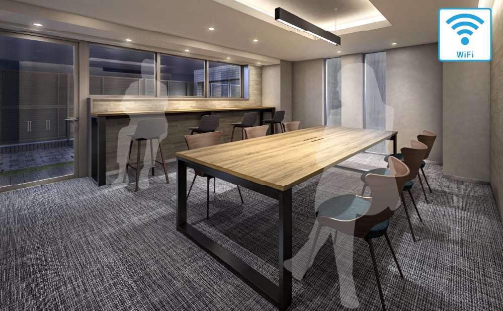 ラウンジ完成予想CG