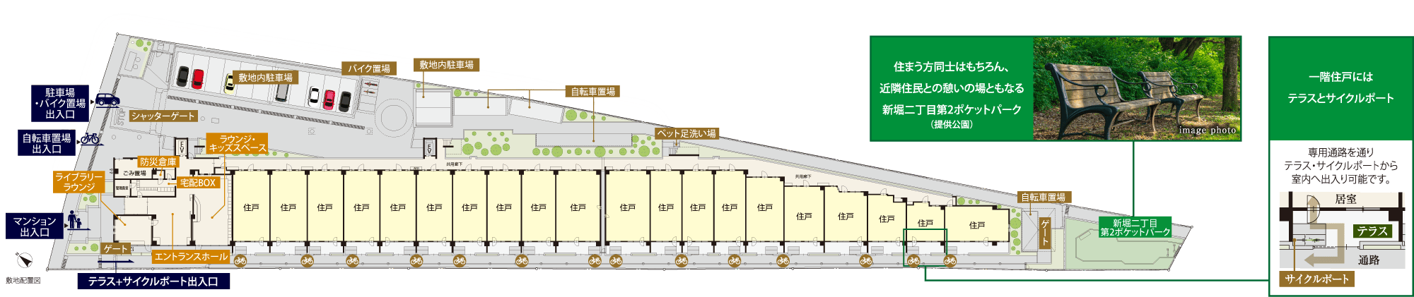 大規模レジデンスならではの充実した共用施設
