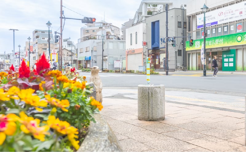 清瀬北⼝睦会商店街