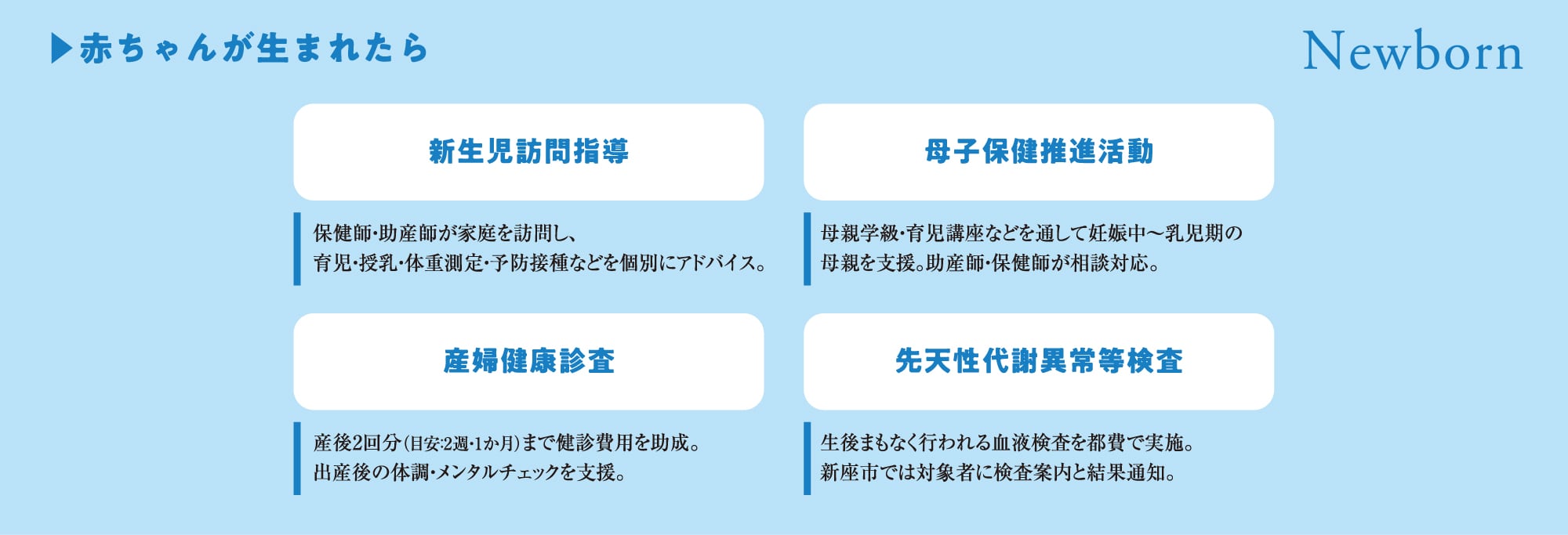 赤ちゃんが生まれたら