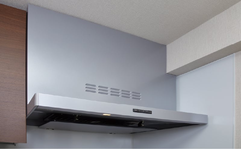 整流板付レンジフード