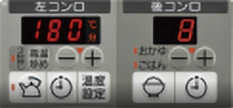 見やすい操作部