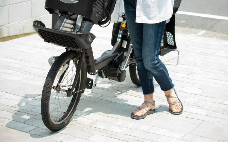 自転車置場209％確保（389台）