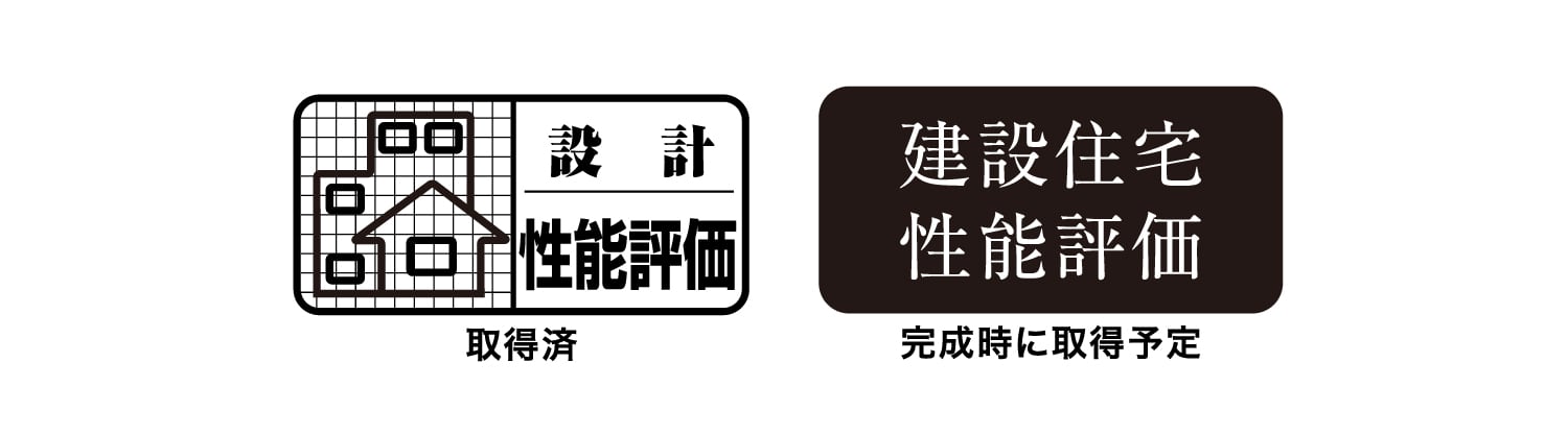 国土交通大臣指定審査機関による性能評価を取得（予定）