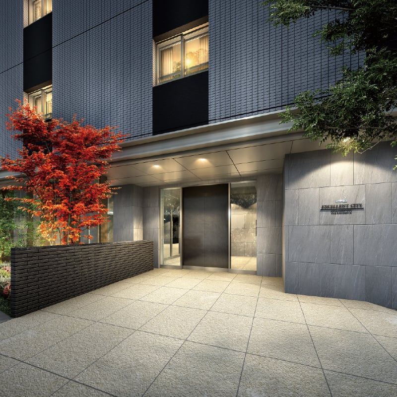 エントランスアプローチ完成予想CG