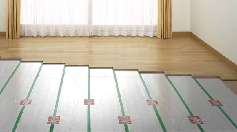 TESガス温水式床暖房