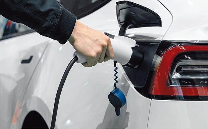 EV車に対応した電気自動車充電システム