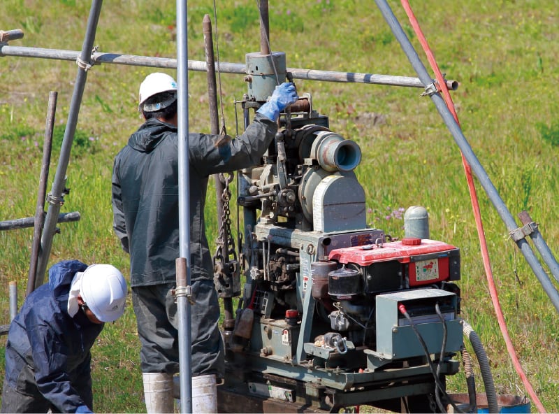 ボーリング調査