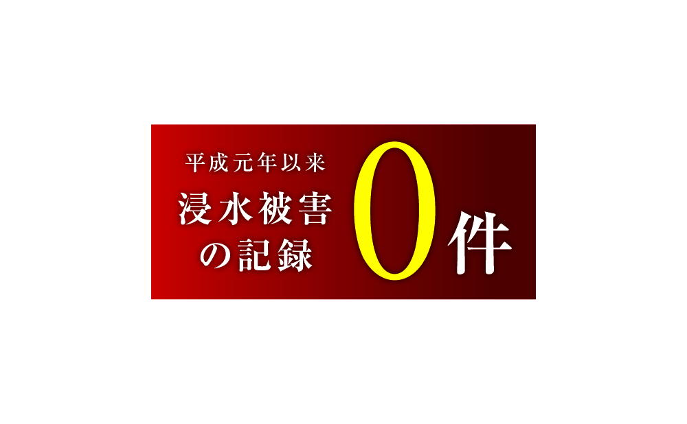 洪水被害の記録0件