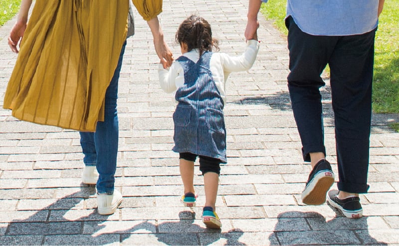 安全を考慮した出入口歩車分離