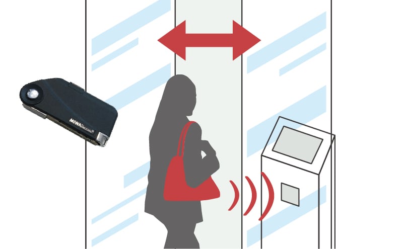 バリアフリー対応のエントランスアプローチ