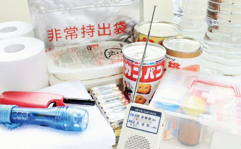 万が一にも備えられる防災備蓄倉庫