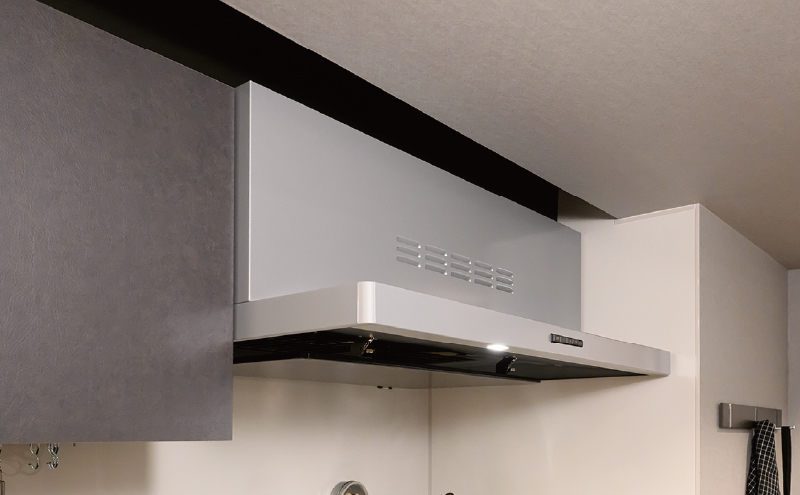 整流板付レンジフード