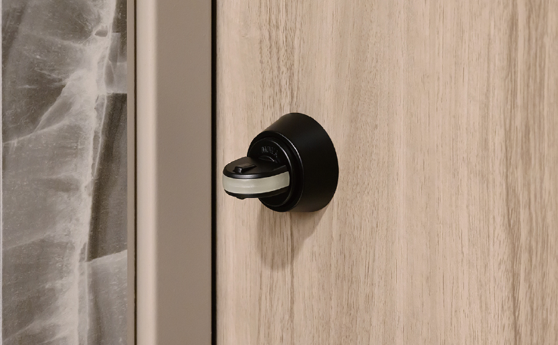 スイッチ式サムターン