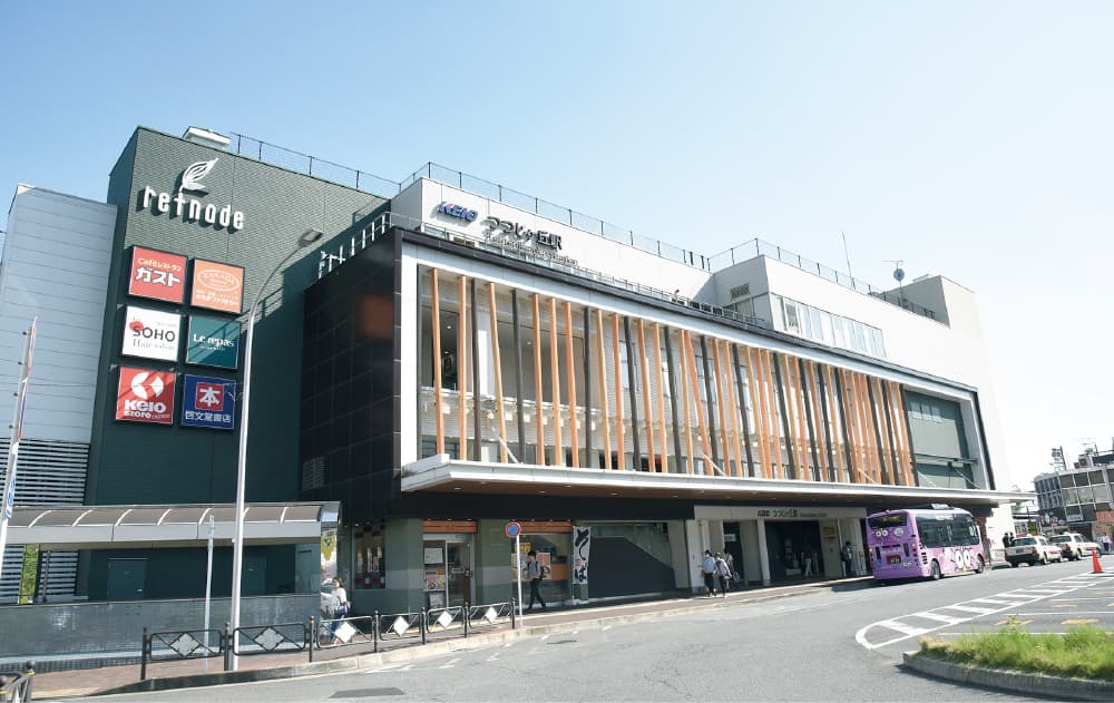 駅直結の複合商業施設