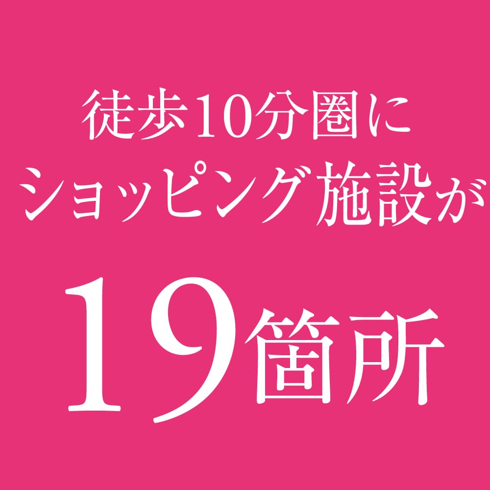 大型ショッピングモールやドラッグストア